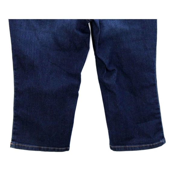 Christopher Banks Shaped Fit Mid Rise Crop Capri Jeans Size 4P Inseam 18" NWT - Picture 6 of 12